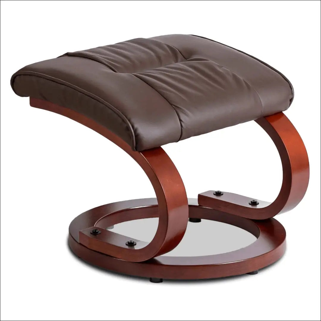 Fotelis su šildymo funkcija iš eko odos rudos spalvos TE748 - €277 Save 15% __label:Pristatymas 5-14 d.d., elite,