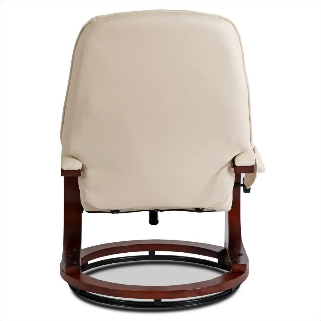 Fotelis su šildymo funkcija iš eko odos smėlio spalvos TE750 - €277 Save 15% __label:Pristatymas 5-14 d.d., elite,