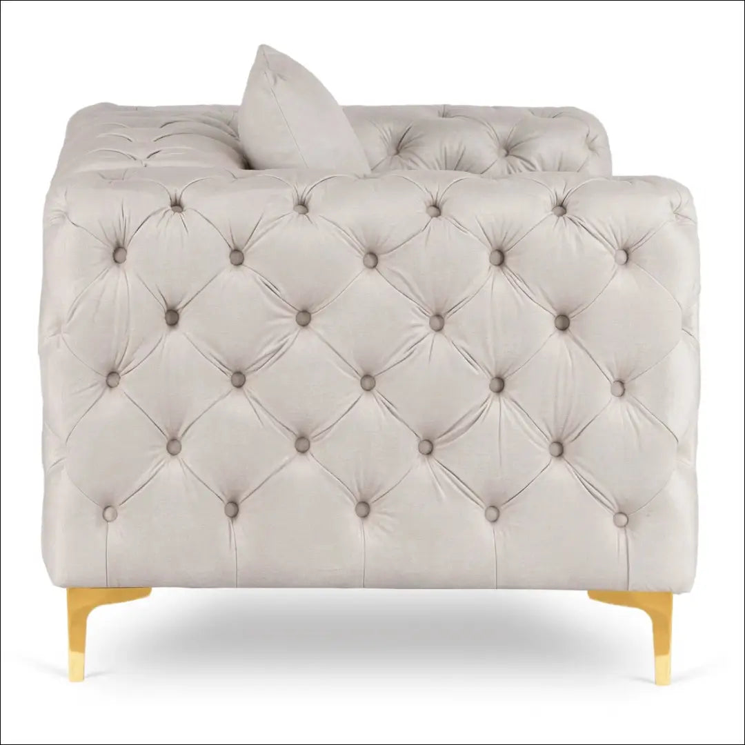Fotelis su veliūro audiniu kreminės spalvos TE1064 - €507 Save 15% __label:Pristatymas 5-14 d.d., elite, over-200,