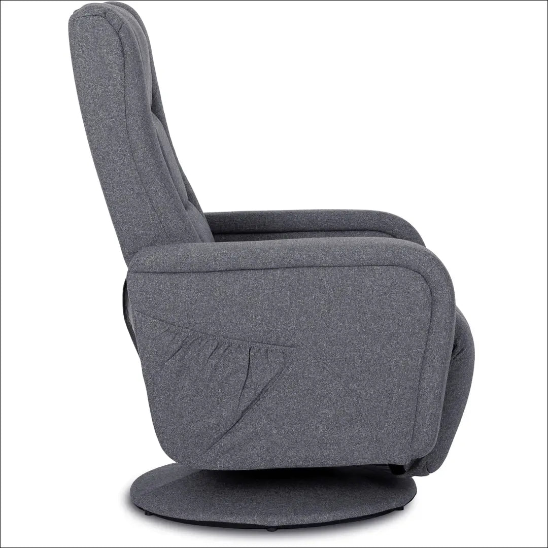 Fotelis sukamas su audiniu pilkos spalvos TE099 - €338 Save 15% __label:Pristatymas 5-14 d.d., elite, Fotele