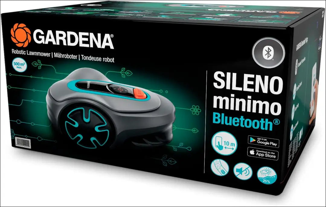 „Gardena SILENO minimo 350 m²“ robotinė vejapjovė SP279 - €260 Save 50% __label:Pristatymas 1-2 d.d., color-pilka,