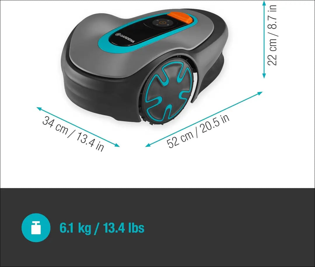 „Gardena SILENO minimo 350 m²“ robotinė vejapjovė SP279 - €260 Save 50% __label:Pristatymas 1-2 d.d., color-pilka,