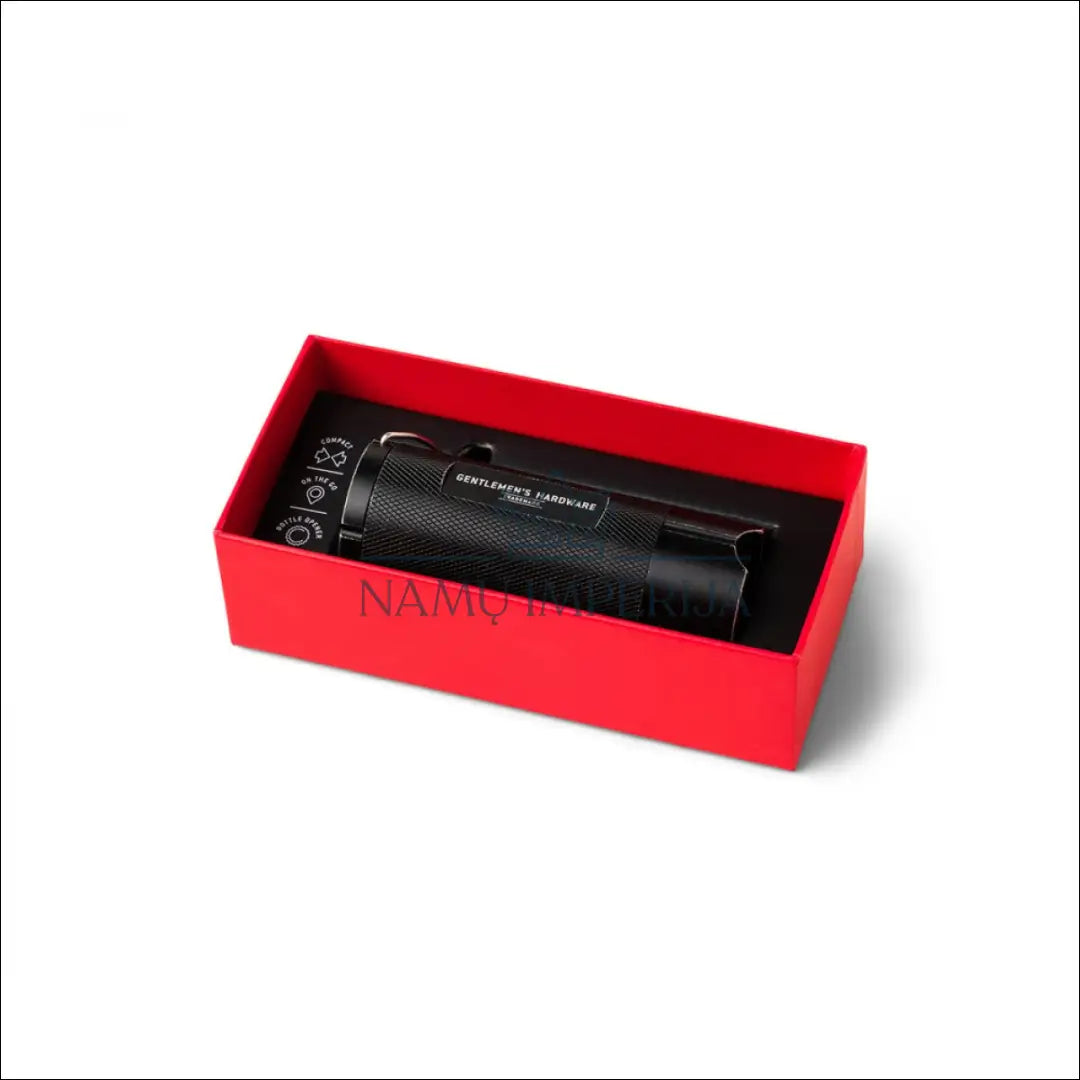 Gentlemen’s Hardware 3-in-1 žibintuvėlis ir žibintas KI815 - €9 Save 65% __label:Pristatymas 1-2 d.d., color-juoda,