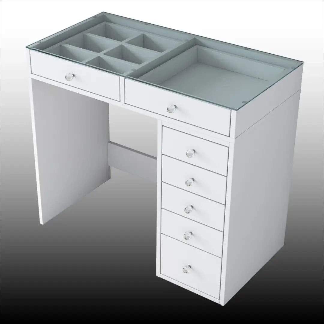 Grožio staliukas KI1155 - €201 Save 55% __label:Pristatymas 1-2 d.d., color-balta, grozio-staliukas, kita, konsoles