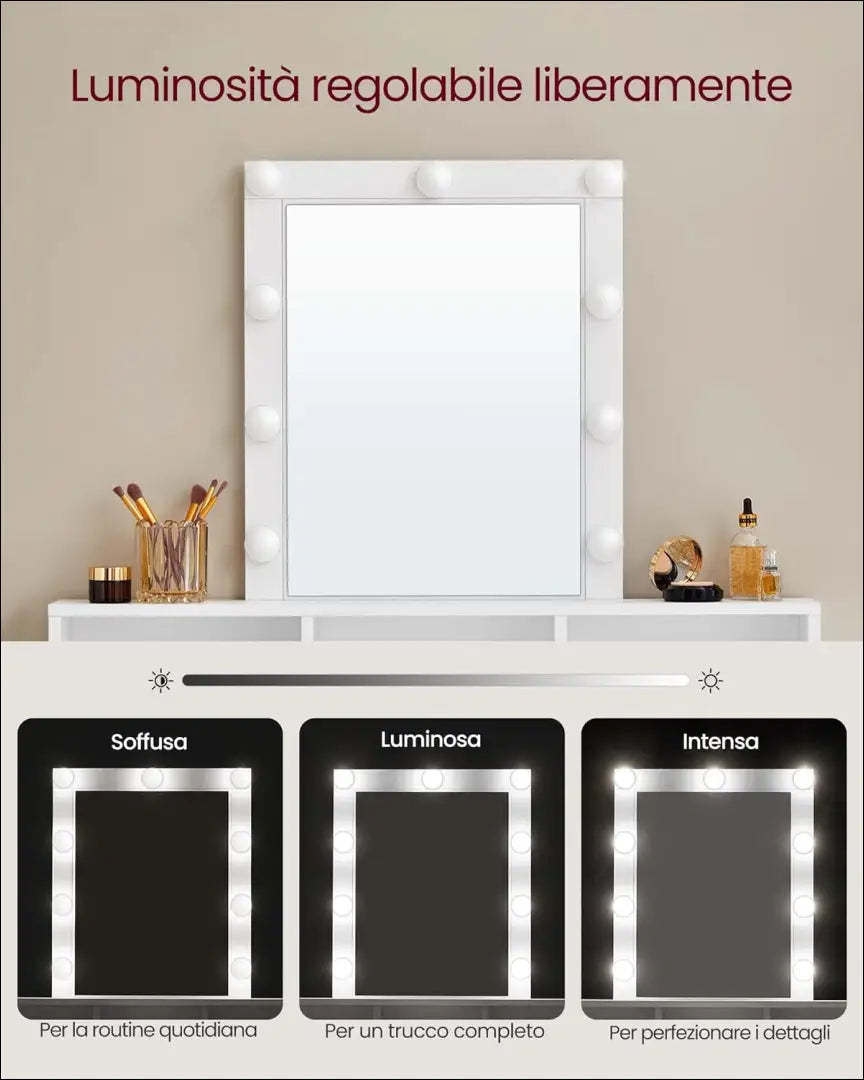 Grožio staliukas SM1282 - €177 Save 40% 100-200, __label:Pristatymas 5-14 d.d., grozio-staliukas, notouch30, song
