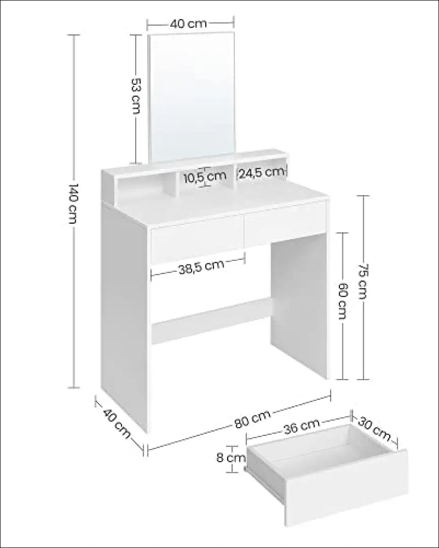 Grožio staliukas SM1311 - €127 Save 40% 100-200, __label:Pristatymas 5-14 d.d., grozio-staliukas, notouch30, song