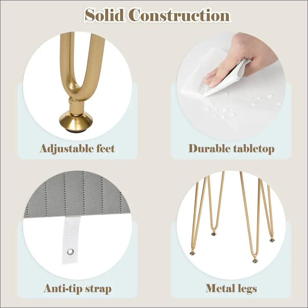 Grožio staliukas su kėdutė SI2072 - €184 Save 50% 100-200, __label:Pristatymas 1-2 d.d., biuro-baldai, biuro-stalai,