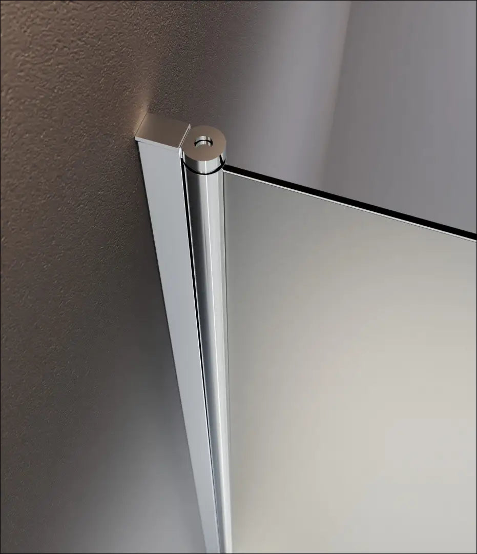 Grūdinto stiklo vonios sienelė su 6 mm aliuminio profiliu KI1860 - €55 Save 50% 50-100, __label:Pristatymas 1-2 d.d.,