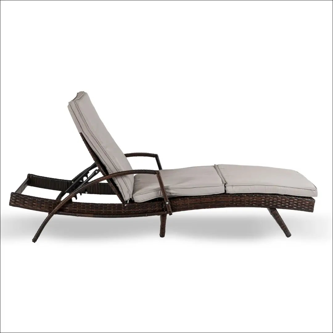 Gultas LI888 - €235 Save 50% __label:Pristatymas 1-2 d.d., color-pilka, color-ruda, lauko baldai, material-poliesteris