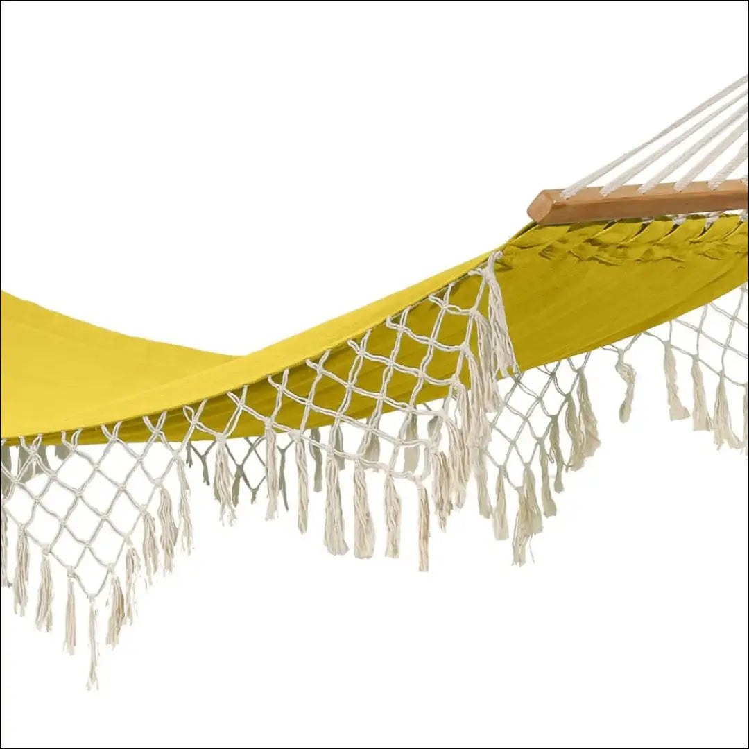 Hamakas LI892 - €37 Save 50% 25-50, __label:Pristatymas 1-2 d.d., color-geltona, lauko baldai, material-medvilne €25