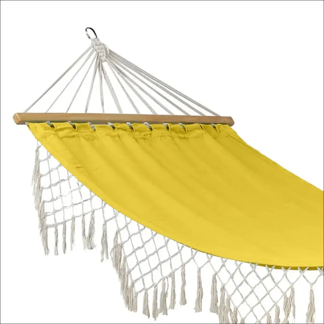 Hamakas LI892 - €37 Save 50% 25-50, __label:Pristatymas 1-2 d.d., color-geltona, lauko baldai, material-medvilne €25