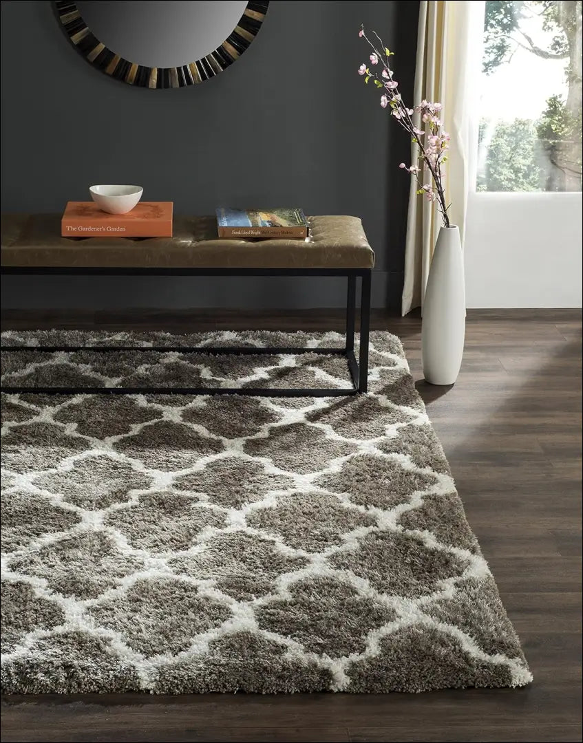 Ilgaplaukis kilimas RU1067 - €104 100-200, __label:Pristatymas 1-2 d.d., color-ruda, ilgaplaukiai, kilimai 150 cm x 240