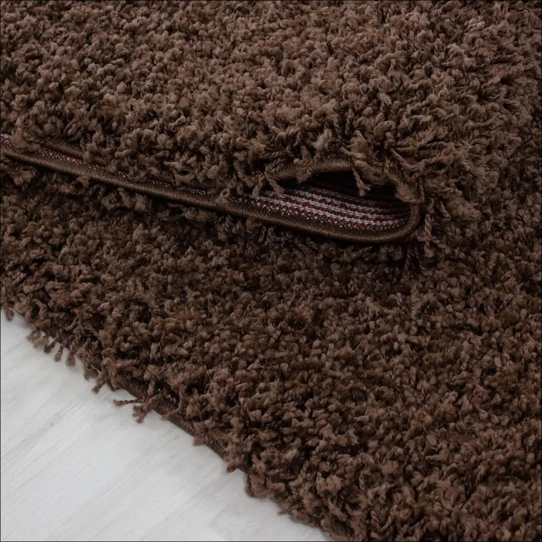 Ilgaplaukis kilimas RU1121 - €54 Save 50% 50-100, __label:Pristatymas 1-2 d.d., apvalus, color-ruda,