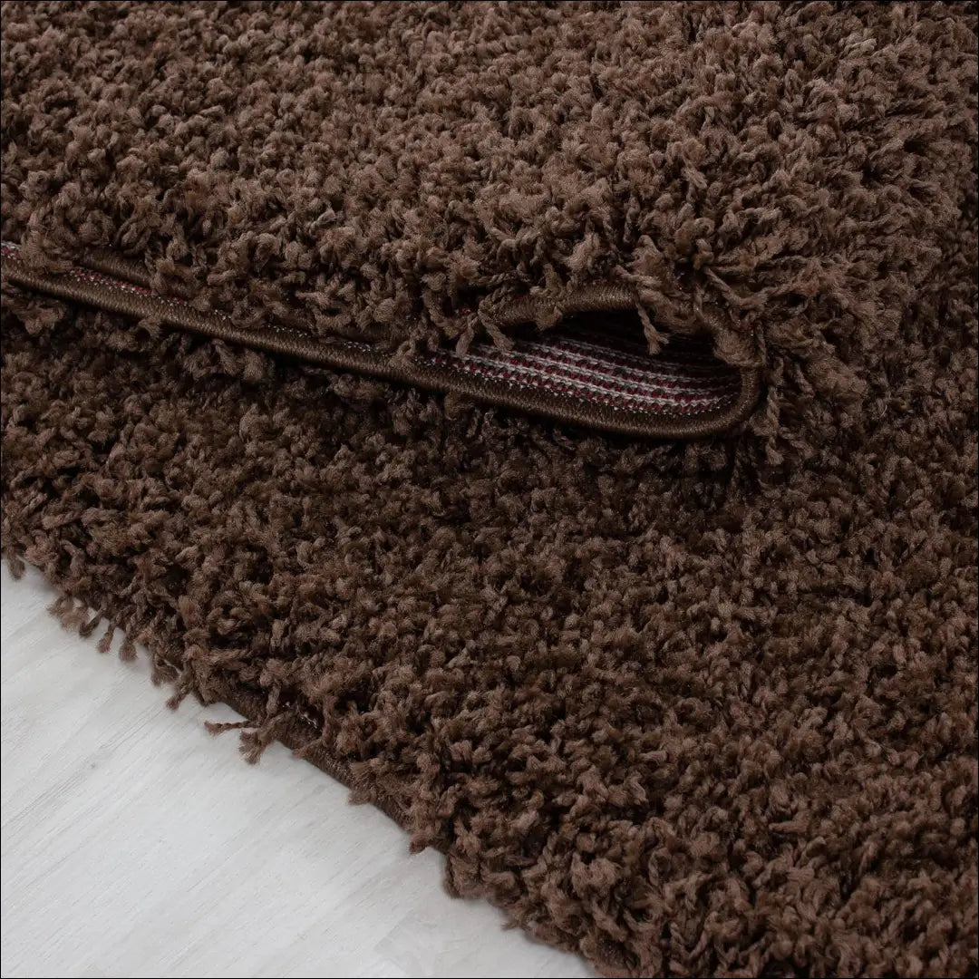 Ilgaplaukis kilimas RU1121 - €54 Save 50% 50-100, __label:Pristatymas 1-2 d.d., apvalus, color-ruda,