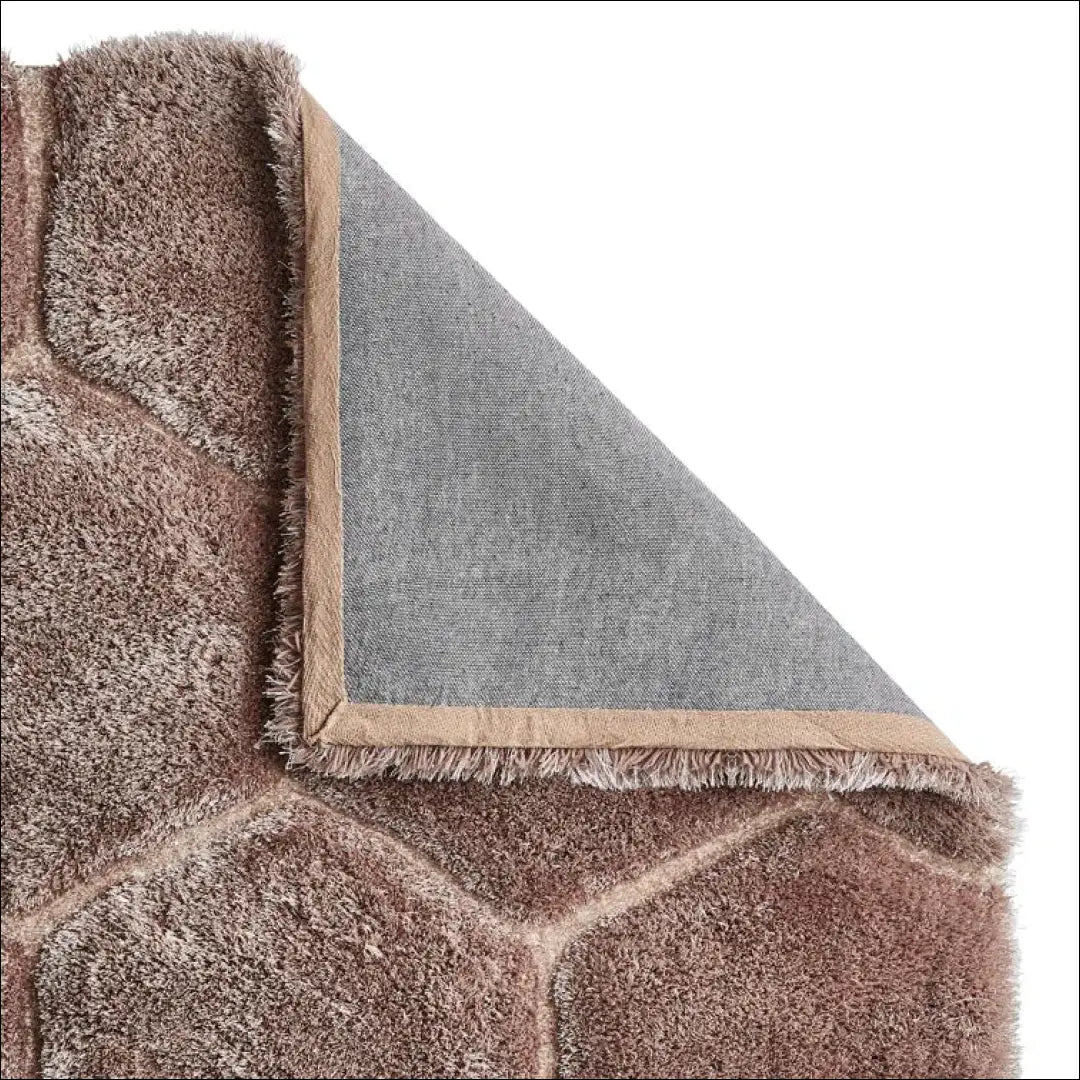 Ilgaplaukis kilimas RU1143 - €163 Save 50% 100-200, __label:Pristatymas 1-2 d.d., color-ruda, color-smelio,