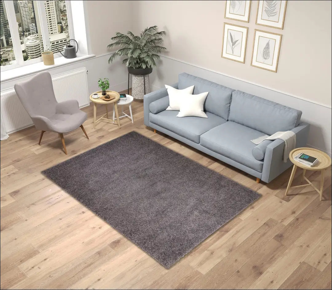 Ilgaplaukis kilimas RU1259 - €144 Save 50% 100-200, __label:Pristatymas 1-2 d.d., color-pilka, Dydis-280x370cm,
