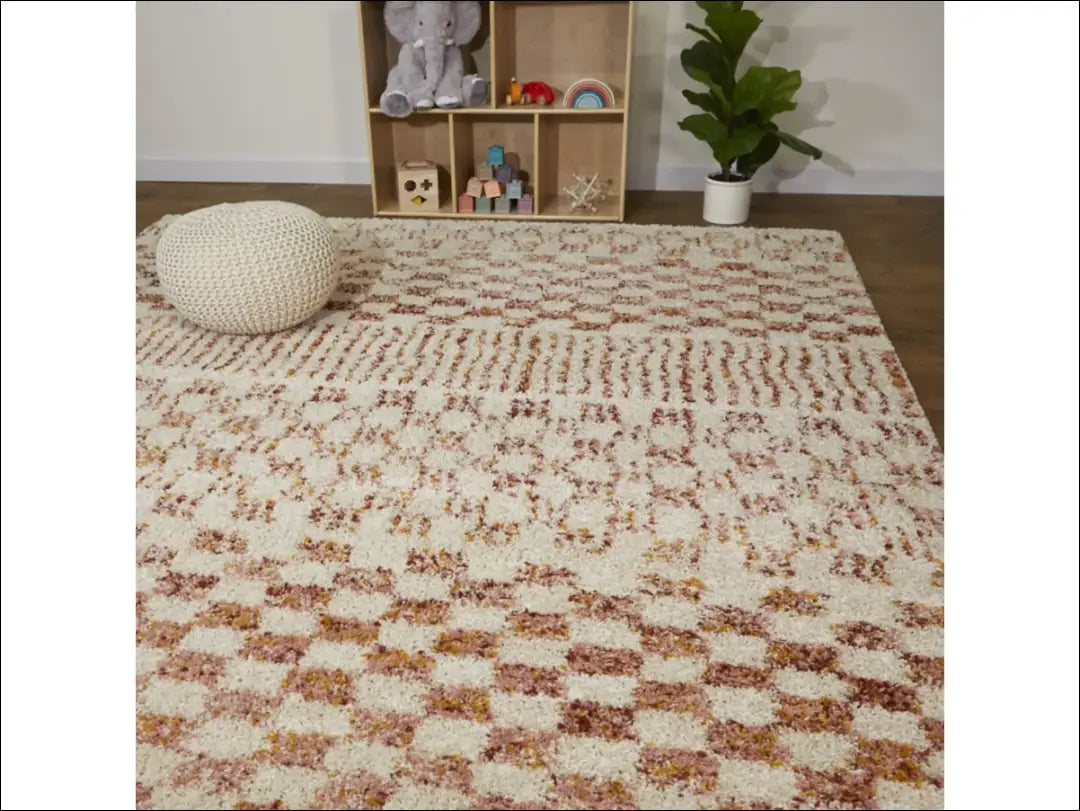 Ilgaplaukis kilimas RU964 - €62 Save 50% 50-100, __label:Pristatymas 1-2 d.d., color-kremas, color-marga, color-margas