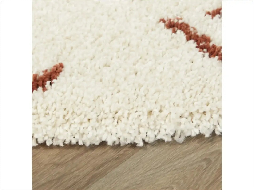 Ilgaplaukis kilimas RU968 - €78 Save 40% 50-100, __label:Pristatymas 1-2 d.d., color-kremas, color-ruda, ilgaplaukiai