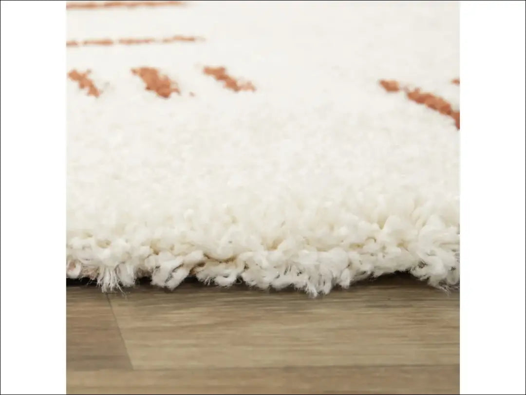 Ilgaplaukis kilimas RU968 - €78 Save 40% 50-100, __label:Pristatymas 1-2 d.d., color-kremas, color-ruda, ilgaplaukiai