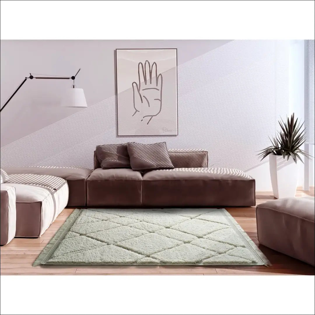 Ilgaplaukis kilimas RU979 - €105 Save 50% 100-200, __label:Pristatymas 1-2 d.d., color-kremas, ilgaplaukiai, kilimai