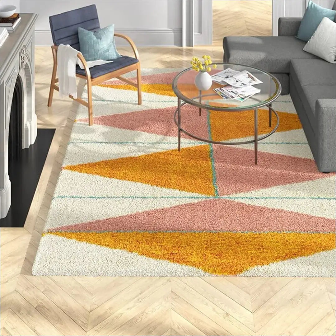 Ilgaplaukis kilimas RU981 - €124 Save 50% 100-200, __label:Pristatymas 1-2 d.d., color-kremas, color-marga,