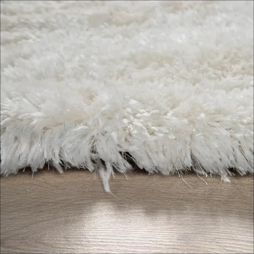 Ilgaplaukis kilimėlis RU1027 - €34 Save 50% 25-50, __label:Pristatymas 1-2 d.d., color-kremas, Dydis-60-x-100-cm,