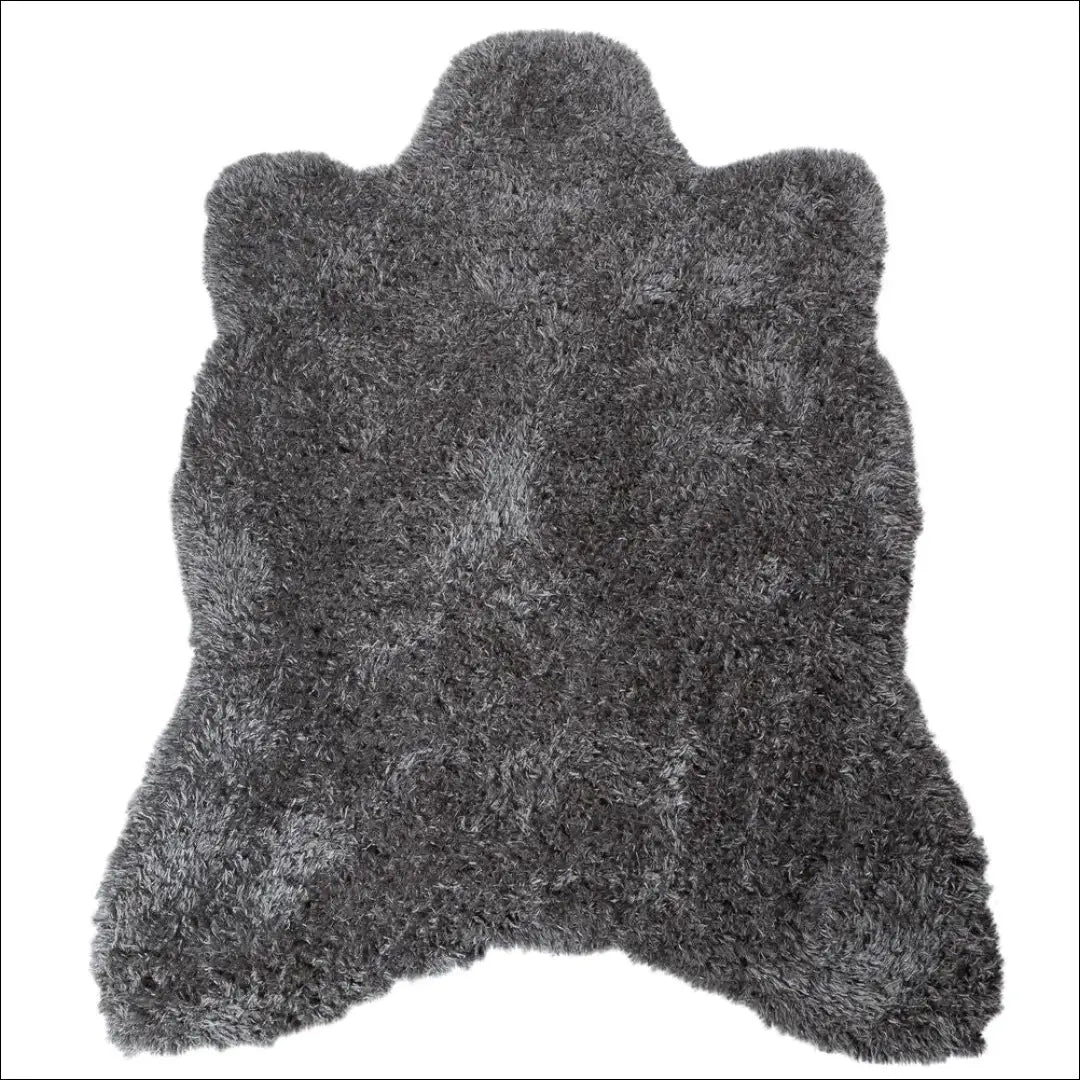 Ilgaplaukis kilimėlis RU1586 - €26 Save 50% 25-50, __label:Pristatymas 1-2 d.d., color-pilka, Dydis-60-x-100-cm,