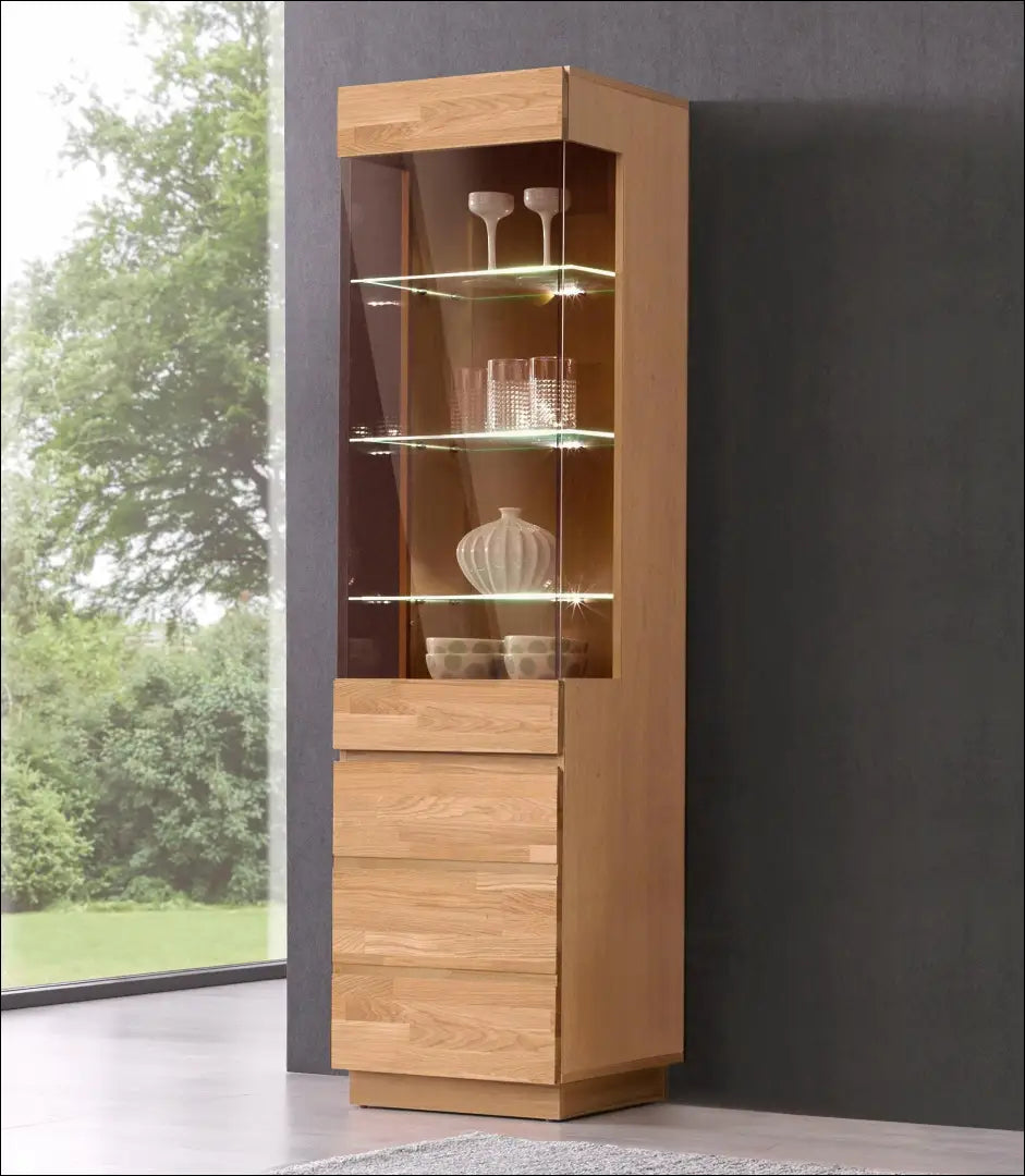 Indauja SI2271 - €224 Save 60% __label:Pristatymas 1-2 d.d., color-ruda, material-medzio-masyvas, material-stiklas,