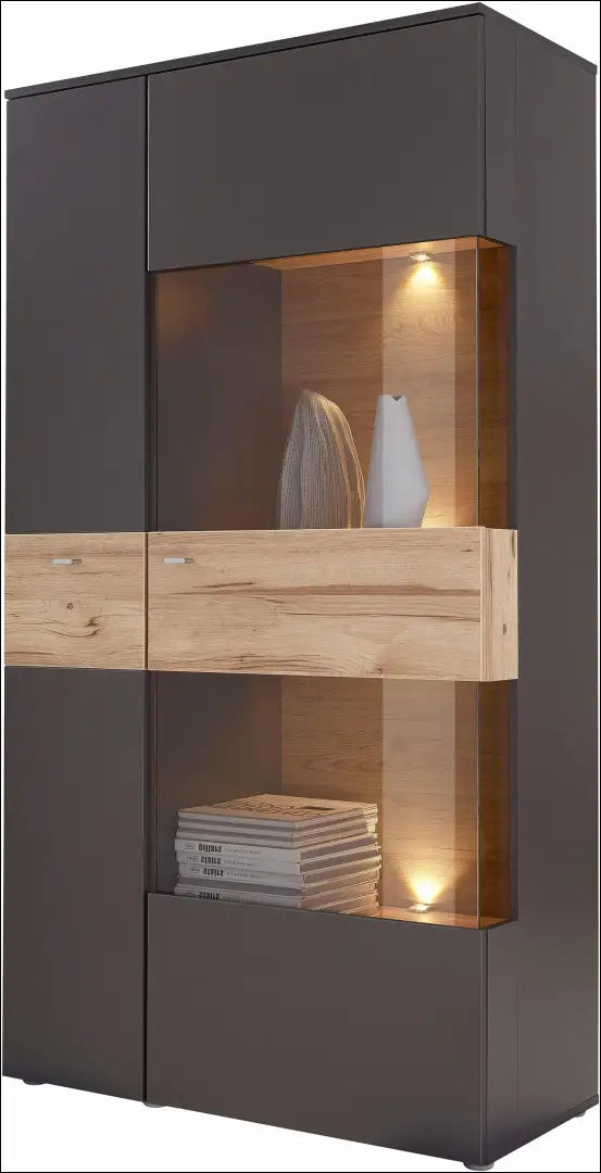 Indauja su LED apšvietimu SI2186 - €205 Save 50% __label:Pristatymas 1-2 d.d., biuro-baldai, color-pilka, color-ruda,