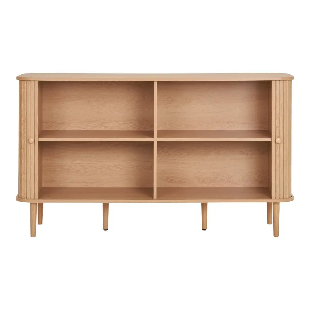 Indaujinė spintelė 2 durelės natūralios spalvos 140x40x79 cm RD525 - €341 Save 15% __label:Pristatymas 5-14 d.d.,