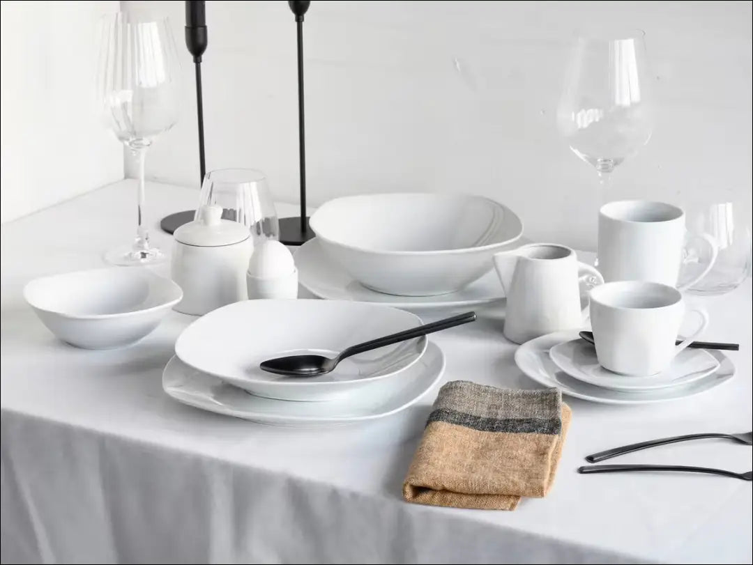 Indų komplektas (12 asmenų) DI12674 - €95 Save 50% 50-100, __label:Pristatymas 1-2 d.d., color-balta, indai, indu-kompl