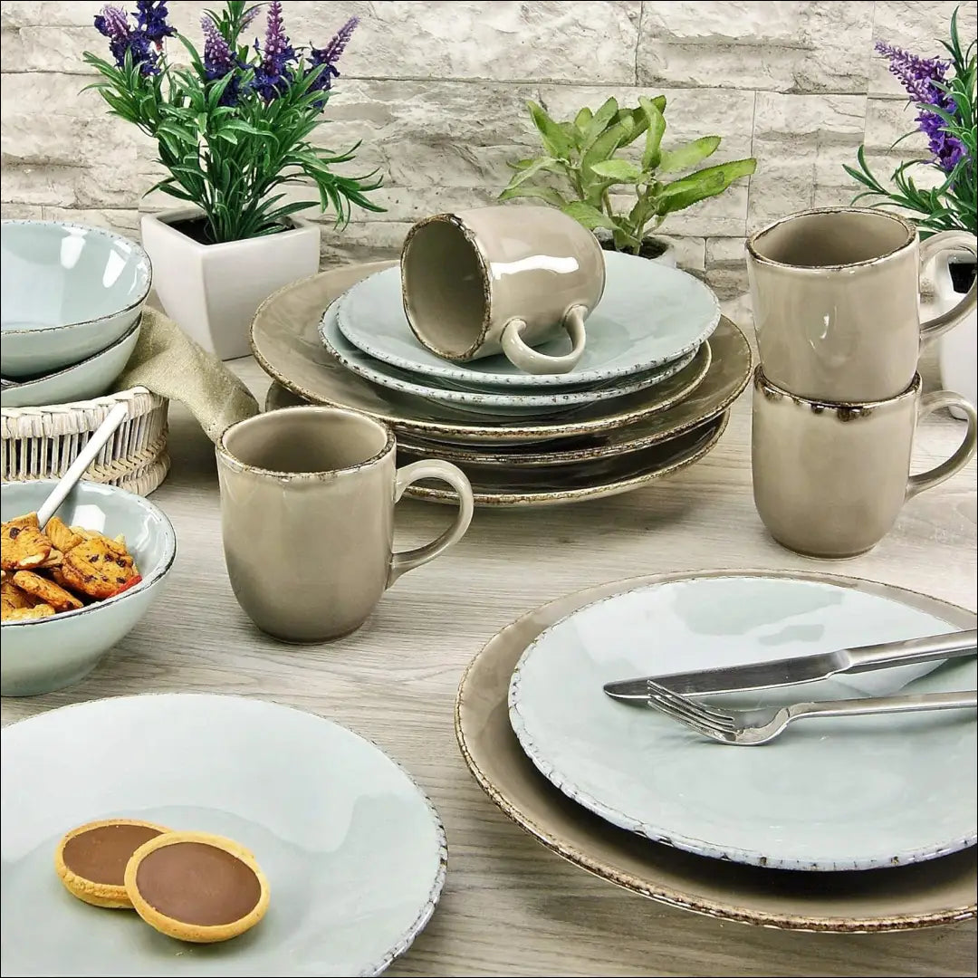 Indų komplektas (4 asmenims) DI10751 - €58 Save 50% 50-100, __label:Pristatymas 1-2 d.d., color-melyna, color-smelio,