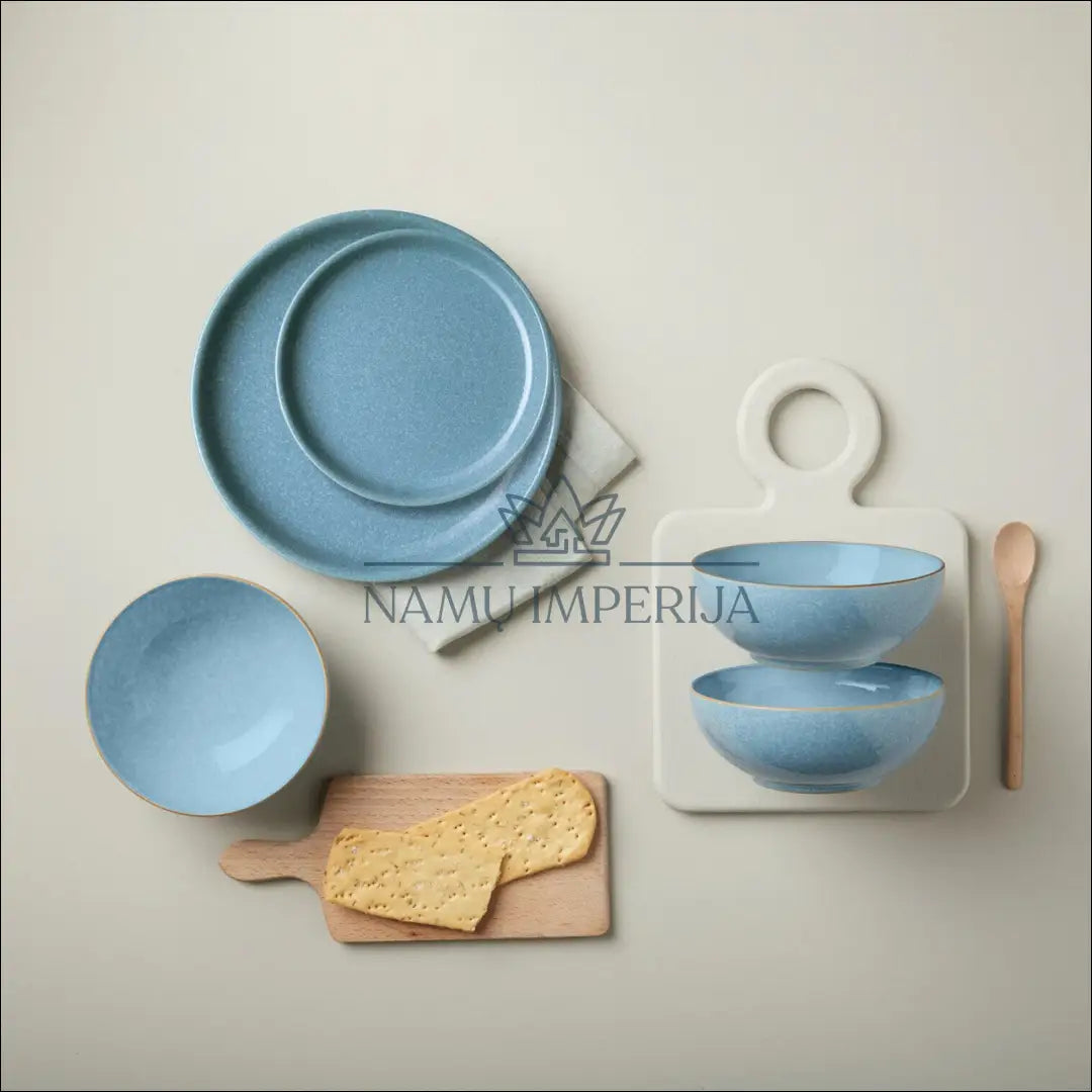 Indų komplektas (4 asmenims) DI8935 - €36 Save 60% 25-50, __label:Pristatymas 1-2 d.d., color-melyna, indai, indu-kompl