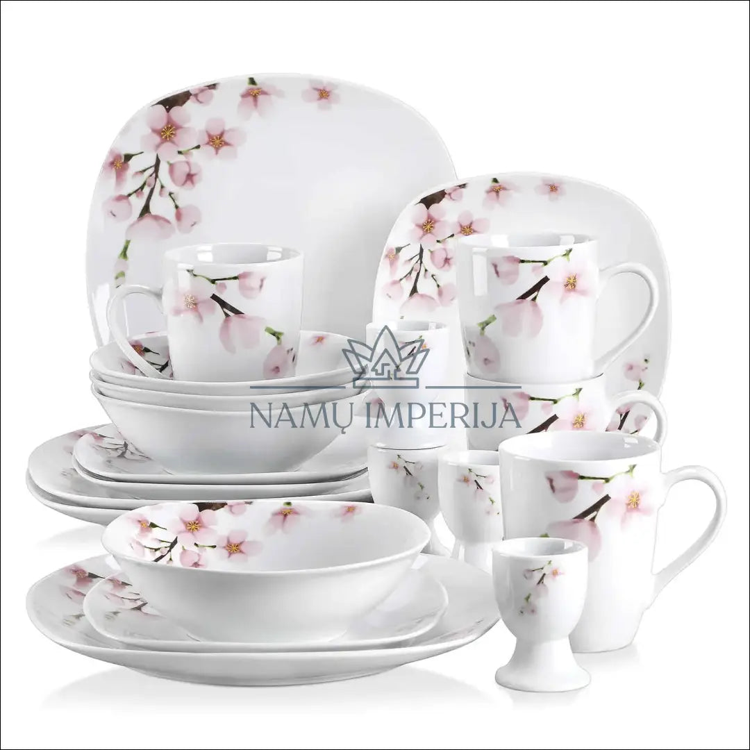 Indų komplektas (4 asmenims) DI9107 - €46 Save 50% 25-50, __label:Pristatymas 1-2 d.d., color-balta, color-rozine,