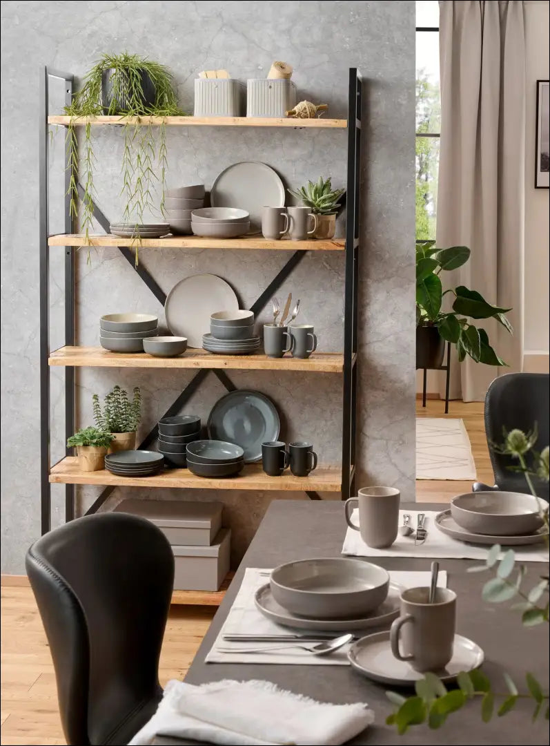 Indų komplektas (4vnt) DI11364 - €70 Save 50% 50-100, __label:Pristatymas 1-2 d.d., color-pilka, indai, indu-kompl €50