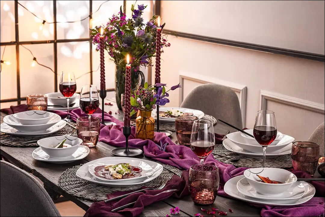 Indų komplektas (6 asmenims) DI10641 - €43 Save 50% 25-50, __label:Pristatymas 1-2 d.d., color-balta, indai, indu-kompl