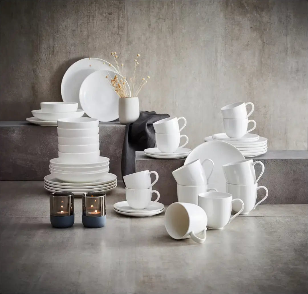 Indų komplektas (6 asmenims) DI11490 - €110 Save 50% 100-200, __label:Pristatymas 1-2 d.d., color-balta, indai,
