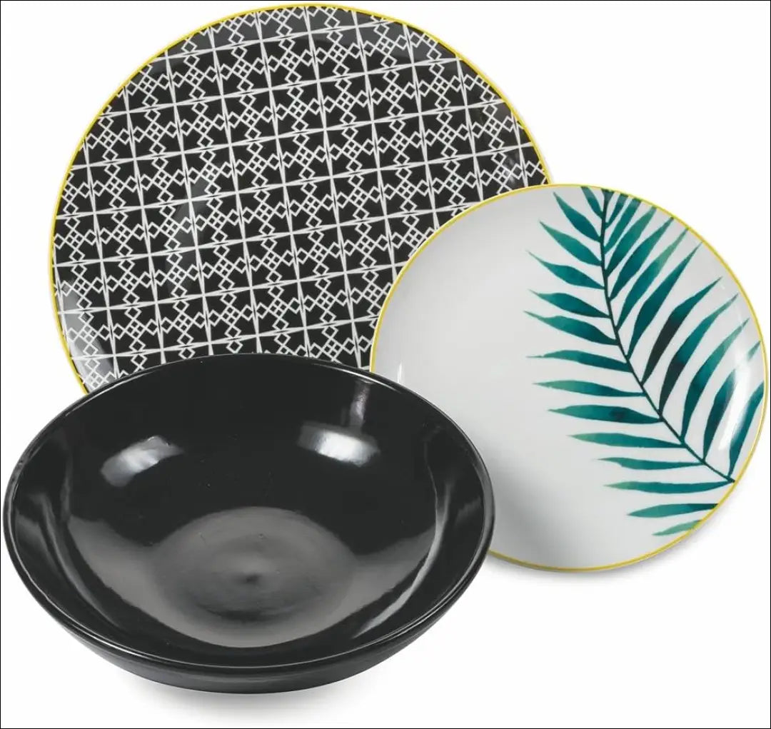 Indų komplektas (6 asmenims) DI9949 - €80 Save 50% 50-100, __label:Pristatymas 1-2 d.d., color-balta, color-geltona,