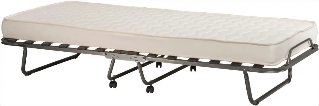 Išlankstoma lova su čiužiniu GI682 - €118 Save 50% 100-200, __label:Pristatymas 1-2 d.d., color-pilka, lovos-miegamojo,