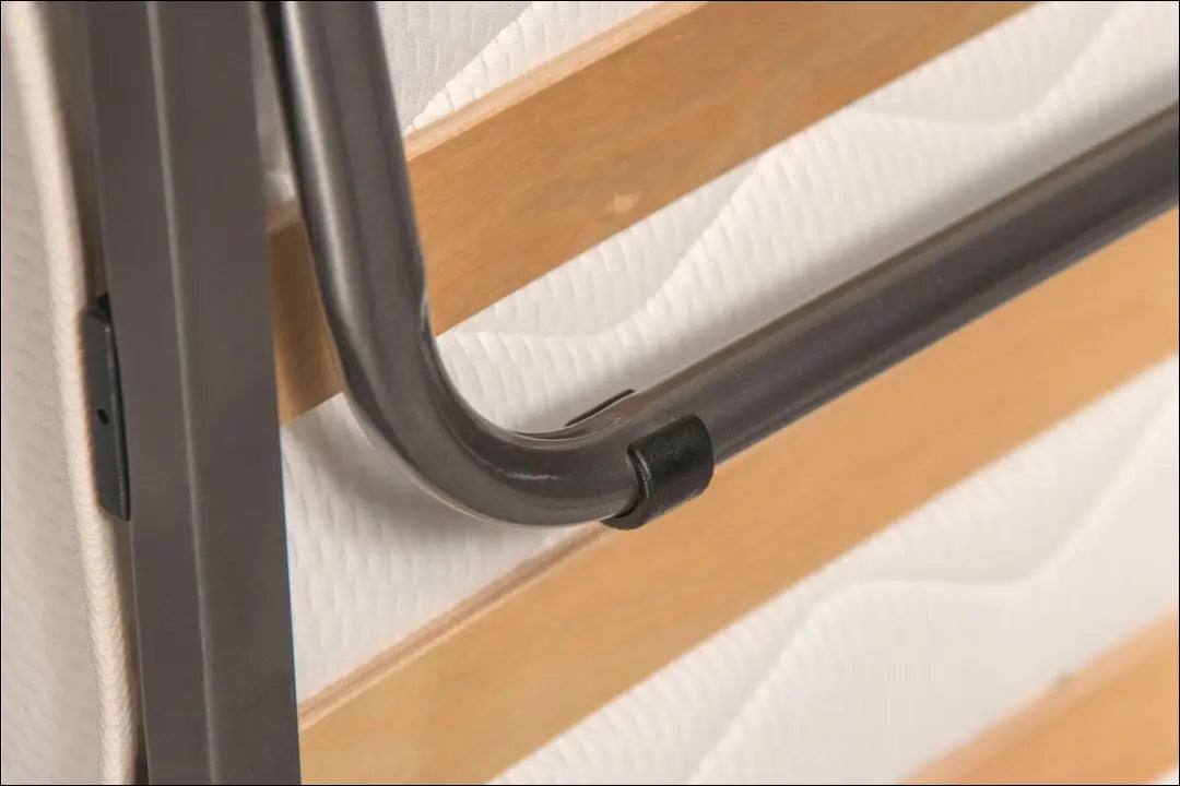 Išlankstoma lova su čiužiniu GI682 - €118 Save 50% 100-200, __label:Pristatymas 1-2 d.d., color-pilka, lovos-miegamojo,