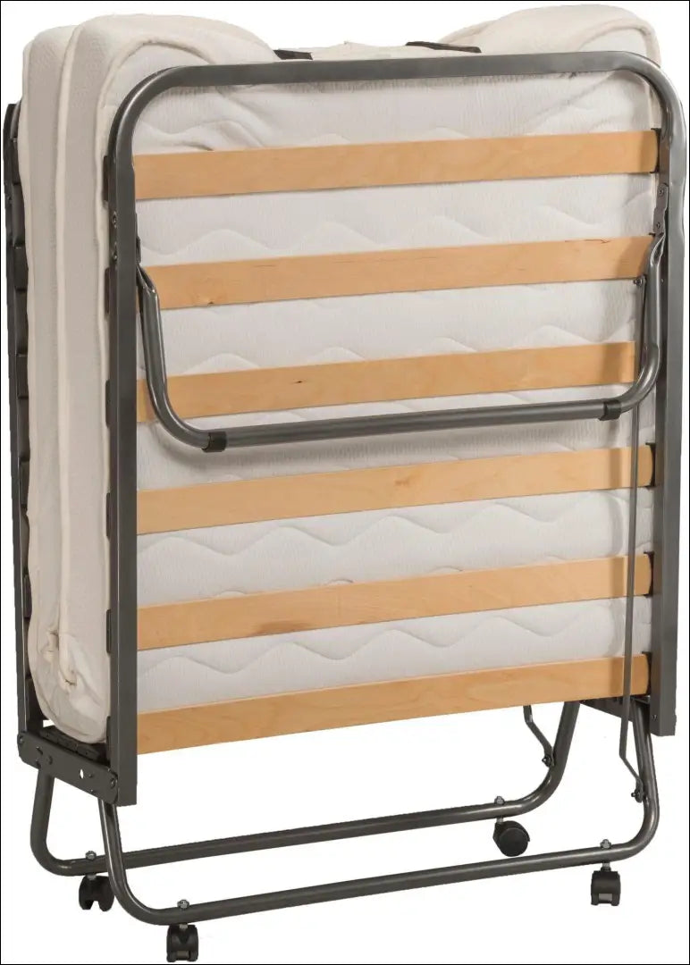 Išlankstoma lova su čiužiniu GI682 - €118 Save 50% 100-200, __label:Pristatymas 1-2 d.d., color-pilka, lovos-miegamojo,