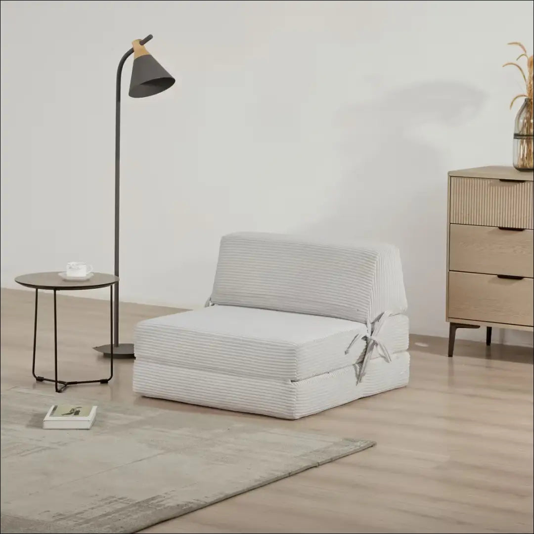 Išlankstomas fotelis MI899 - €110 Save 50% 100-200, __label:Pristatymas 1-2 d.d., color-pilka, foteliai,