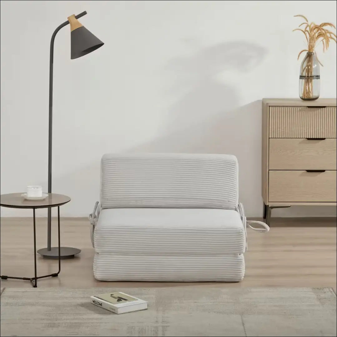 Išlankstomas fotelis MI899 - €110 Save 50% 100-200, __label:Pristatymas 1-2 d.d., color-pilka, foteliai,