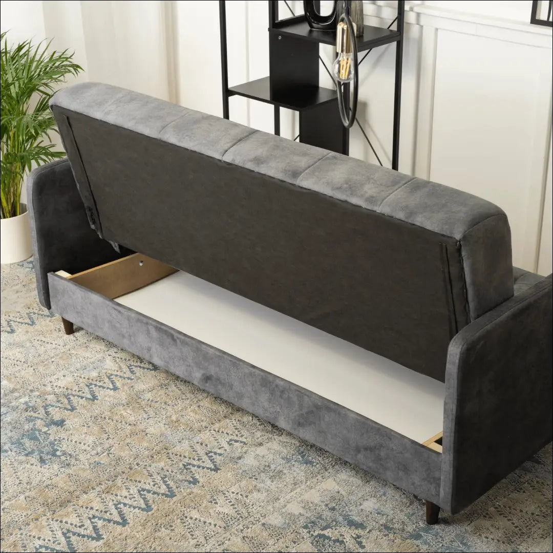 Išskleidžiama sofa su audiniu pilkos spalvos TE312 - €671 Save 15% __label:Pristatymas 5-14 d.d., elite, over-200,