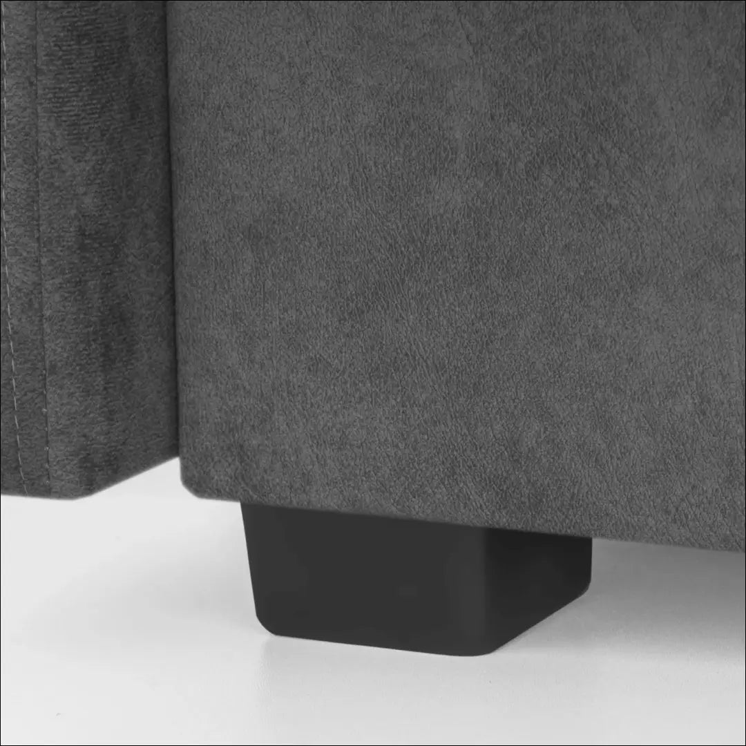 Išskleidžiama sofa su veliūro audiniu pilkos spalvos TE1182 - €615 Save 15% __label:Pristatymas 5-14 d.d., elite,