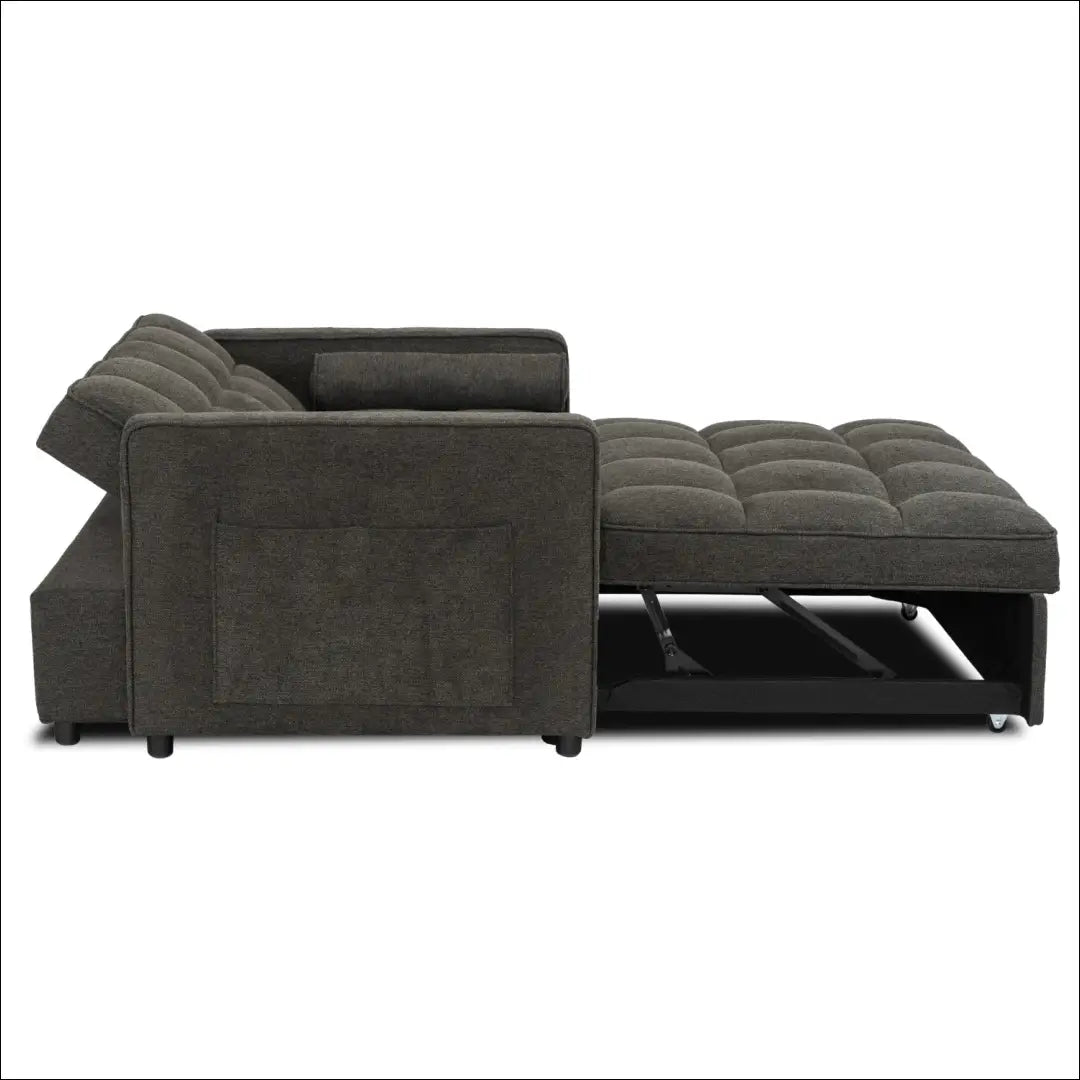 Išskleidžiamas fotelis su audiniu juodos spalvos TE761 - €349 Save 15% __label:Pristatymas 5-14 d.d., elite, Fotele