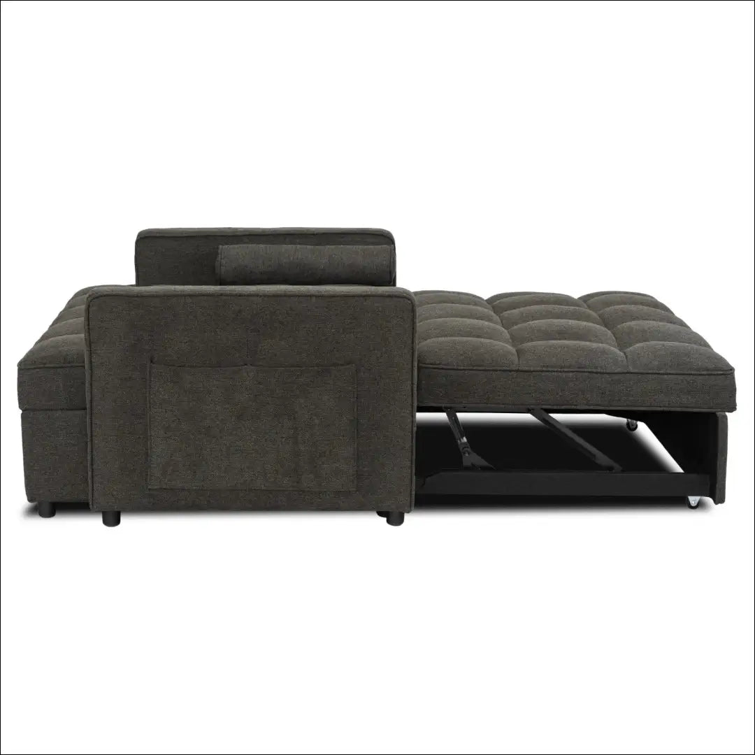 Išskleidžiamas fotelis su audiniu juodos spalvos TE761 - €349 Save 15% __label:Pristatymas 5-14 d.d., elite, Fotele