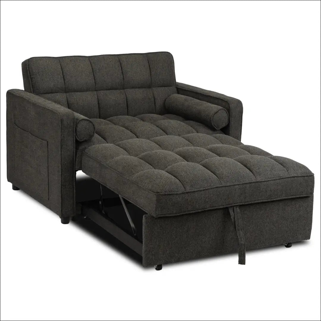 Išskleidžiamas fotelis su audiniu juodos spalvos TE761 - €349 Save 15% __label:Pristatymas 5-14 d.d., elite, Fotele