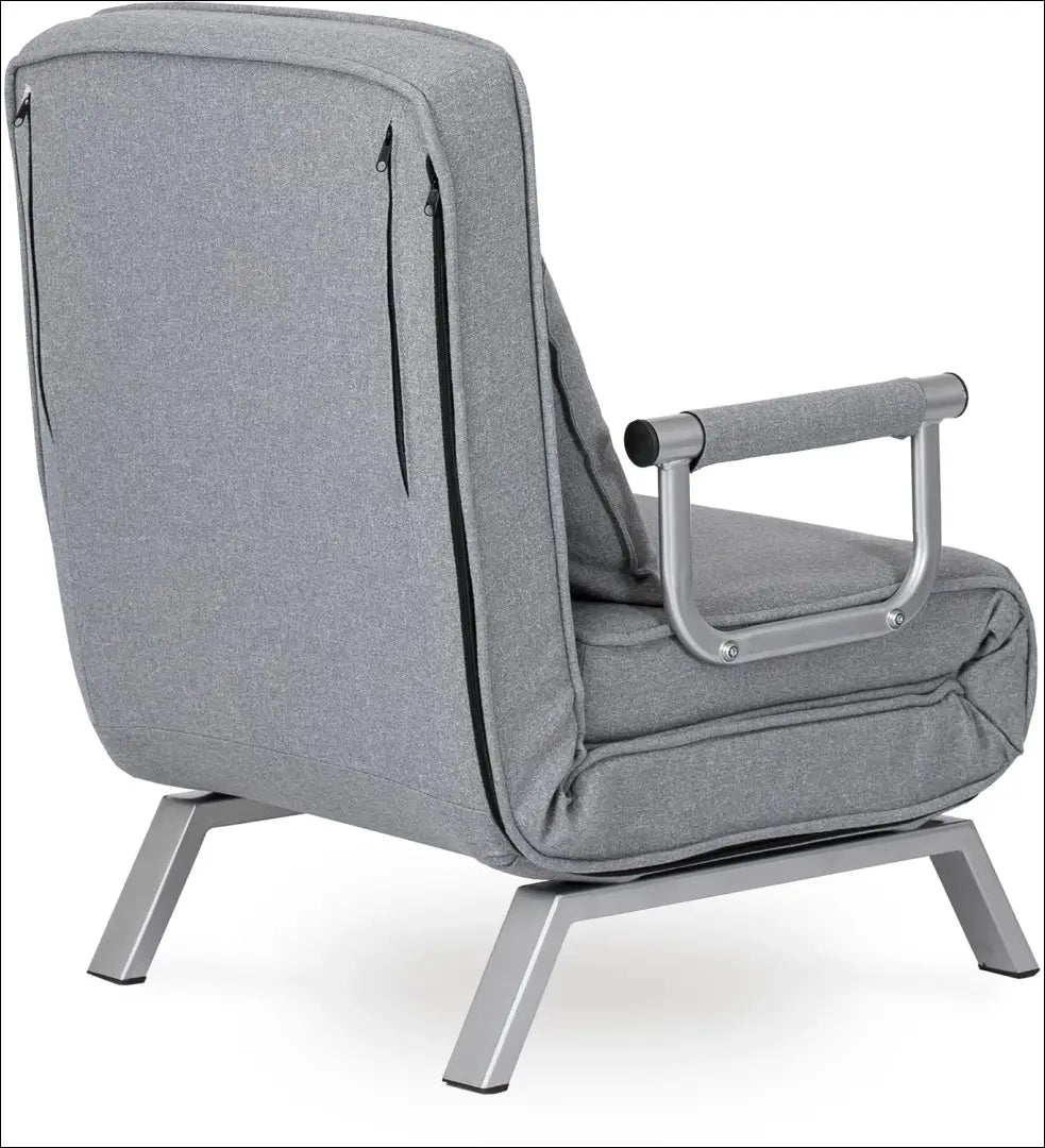 Išskleidžiamas fotelis su audiniu pilkos spalvos TE089 - €176 Save 15% 100-200, __label:Pristatymas 5-14 d.d., elite,