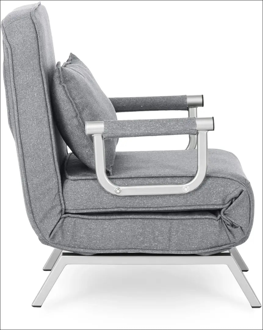 Išskleidžiamas fotelis su audiniu pilkos spalvos TE089 - €176 Save 15% 100-200, __label:Pristatymas 5-14 d.d., elite,